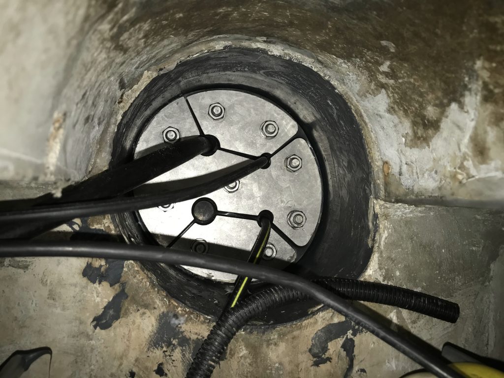 Hauff Technik Sealing of cables and pipes