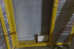 Inspection ports in the Cavity Drain System