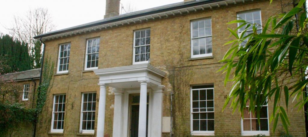 External of a Grade II Listed Building