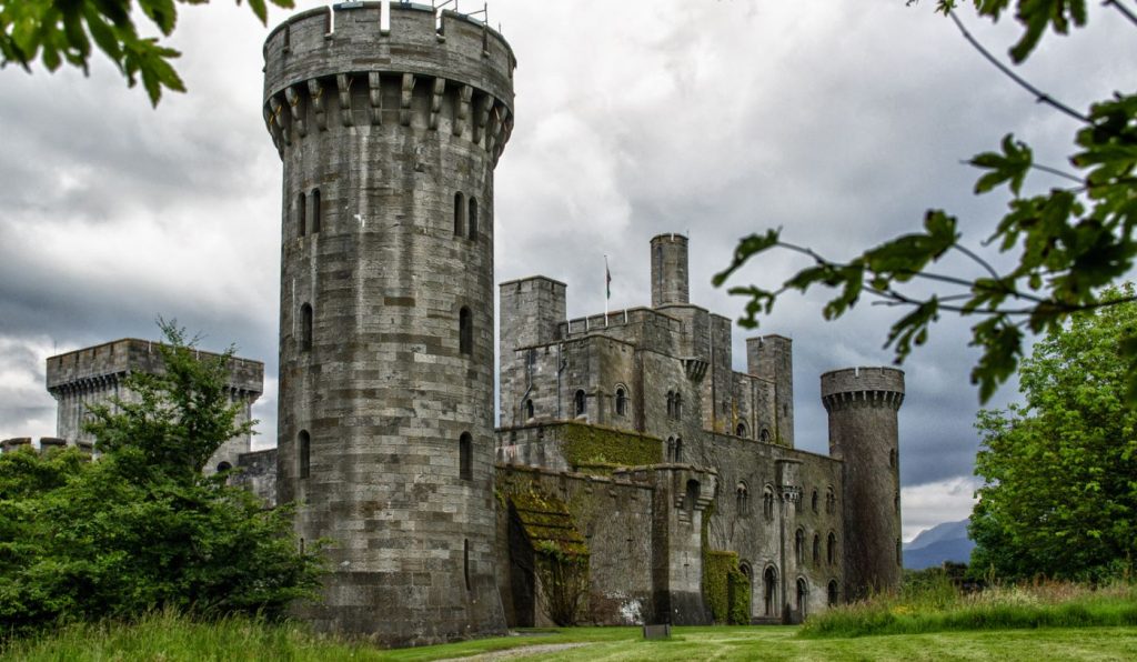 External of Penhryn Castle, Wales