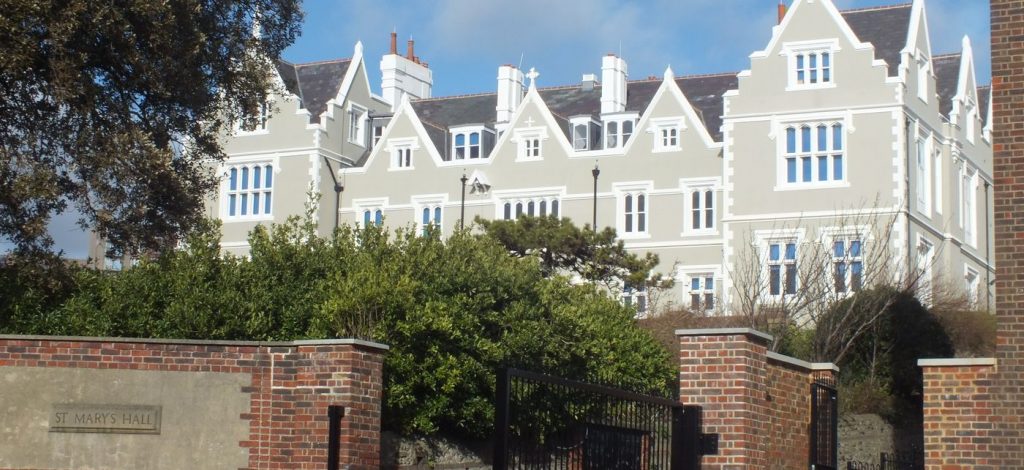 External of a school in Brighton