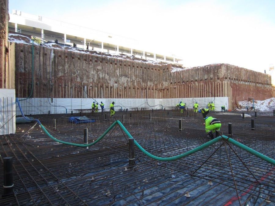 Application of Hydrophilic Waterbar to a large site