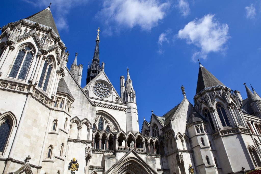 Royal Courts of Justice, London