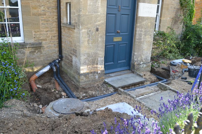 Pipework Laid Outside Property