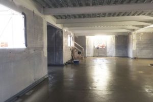 Screed Applied As A Finish To The Floor