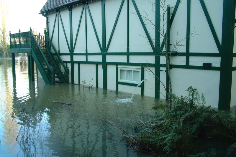 Exterior Of A Boat House