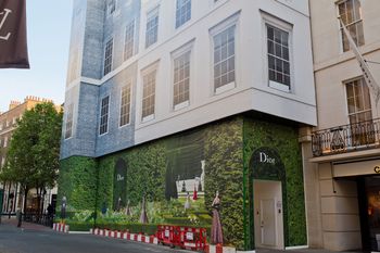Refurbishment of the Christian Dior shop, London
