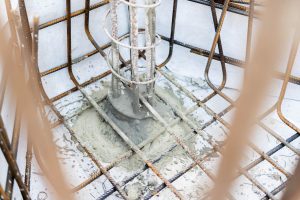 Waterproofing around pile caps