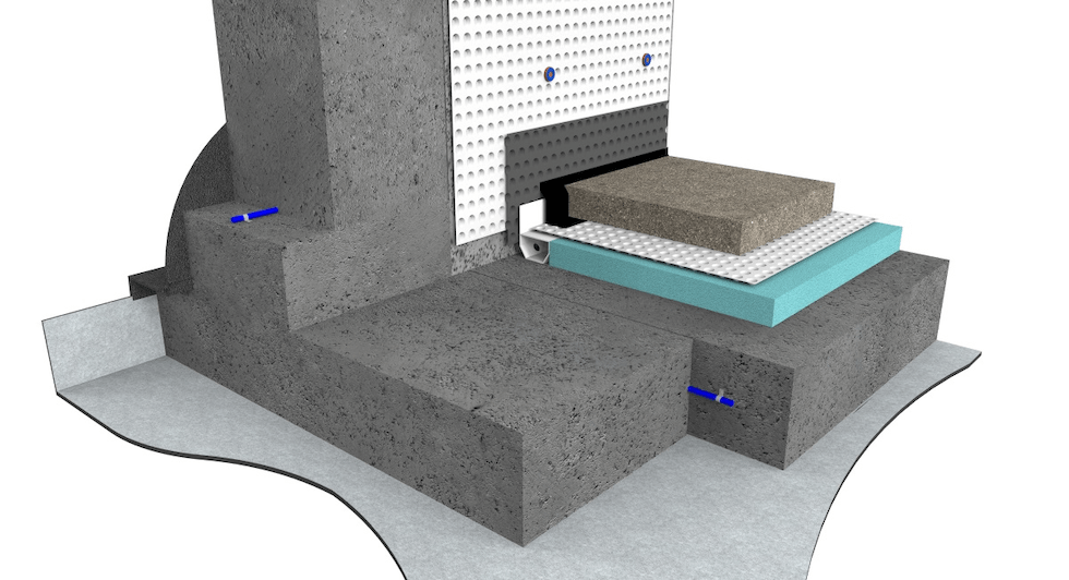 How to waterproof a reinforced concrete structure
