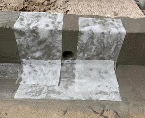 Newton 912-RT reinforcement tape installation