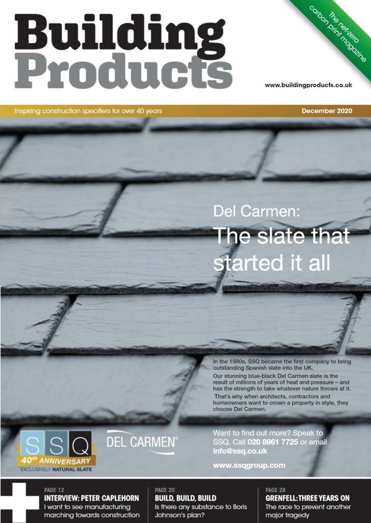 Building Products - Cover - Dec