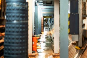 The old tunnels were experiencing significant water ingress, and had extremely limited access