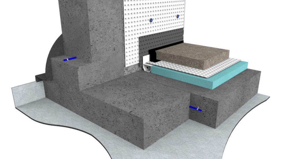 How to waterproof a reinforced concrete structure